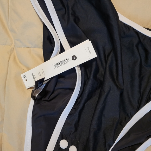 AQUA women's black bathingsuit bottom size: XL - Picture 6 of 15
